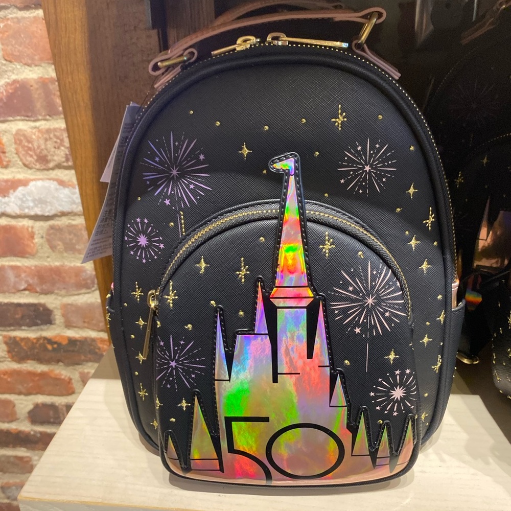 COPY - Disney Parks 50th Anniversary Grand Finale Castle Loungefly BNWT